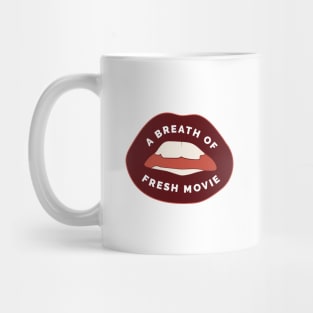 A Breath of Fresh Movie - Maroon Lips Mug